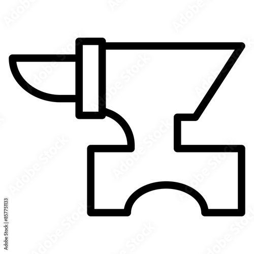 Anvil icon vector image. Can be used for Mining And Crafting.