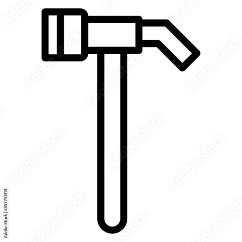 Hammer icon vector image. Can be used for Mining And Crafting.