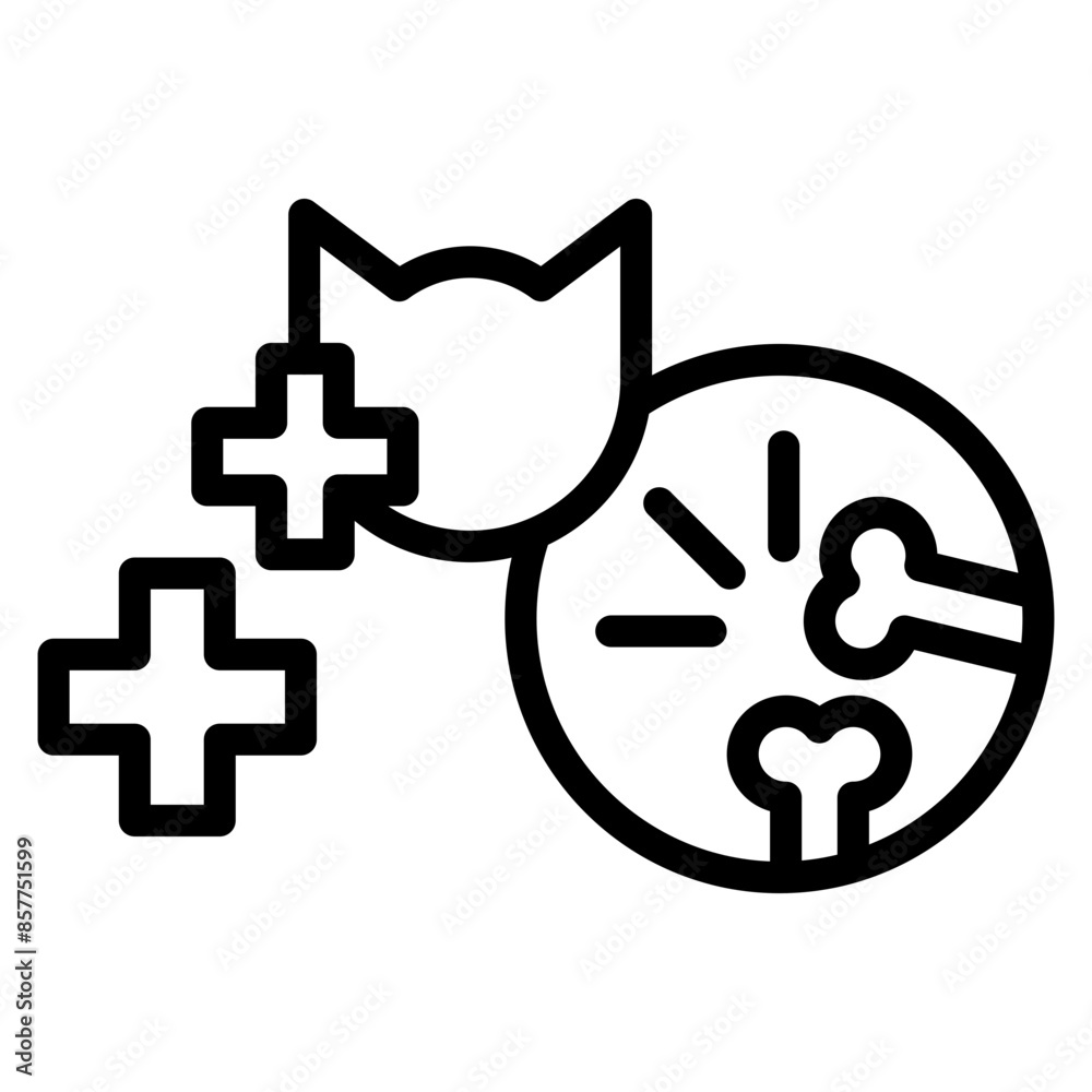 Pet Surgery icon vector image. Can be used for Psychiatric Hospitals. Pet Surgery icon vector image. Can be used for Psychiatric Hospitals.