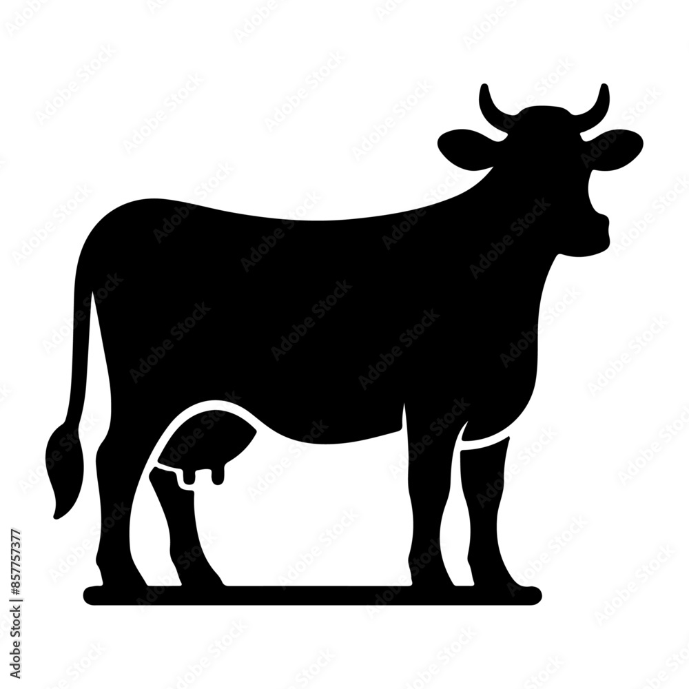cow silhouette cow silhouette