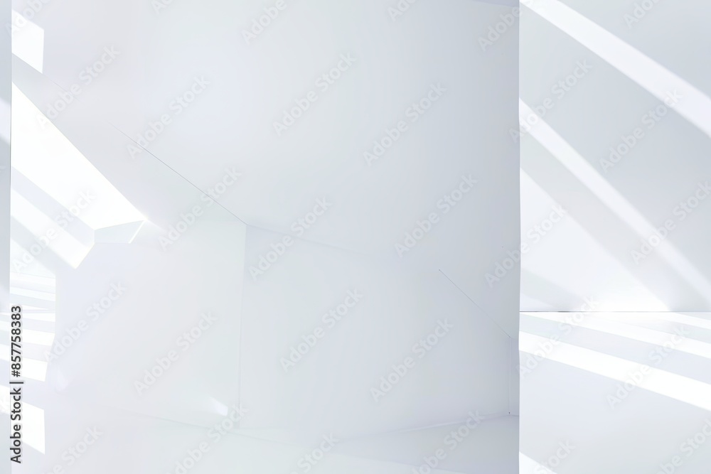 White Minimalist Abstract Background created with Generative AI White Minimalist Abstract Background created with Generative AI