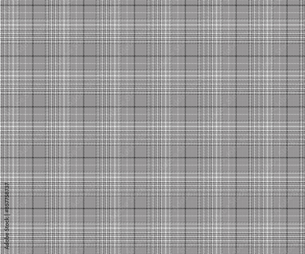 Plaid fabric pattern, white, black, seamless for textiles, and for designing clothing, skirts, pants or decorative fabric. Vector illustration. Plaid fabric pattern, white, black, seamless for textiles, and for designing clothing, skirts, pants or decorative fabric. Vector illustration.