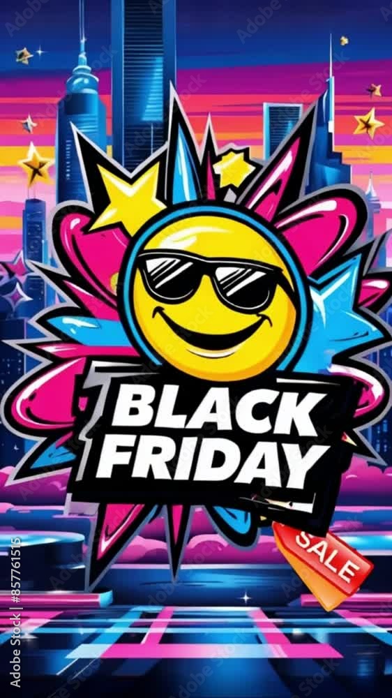 Super Black Friday Animated Sale Promotion, Vibrant and eye-catching animation promoting a Black Friday sale, perfect for retail and online marketing campaigns to boost sales. Super Black Friday Animated Sale Promotion, Vibrant and eye-catching animation promoting a Black Friday sale, perfect for retail and online marketing campaigns to boost sales.