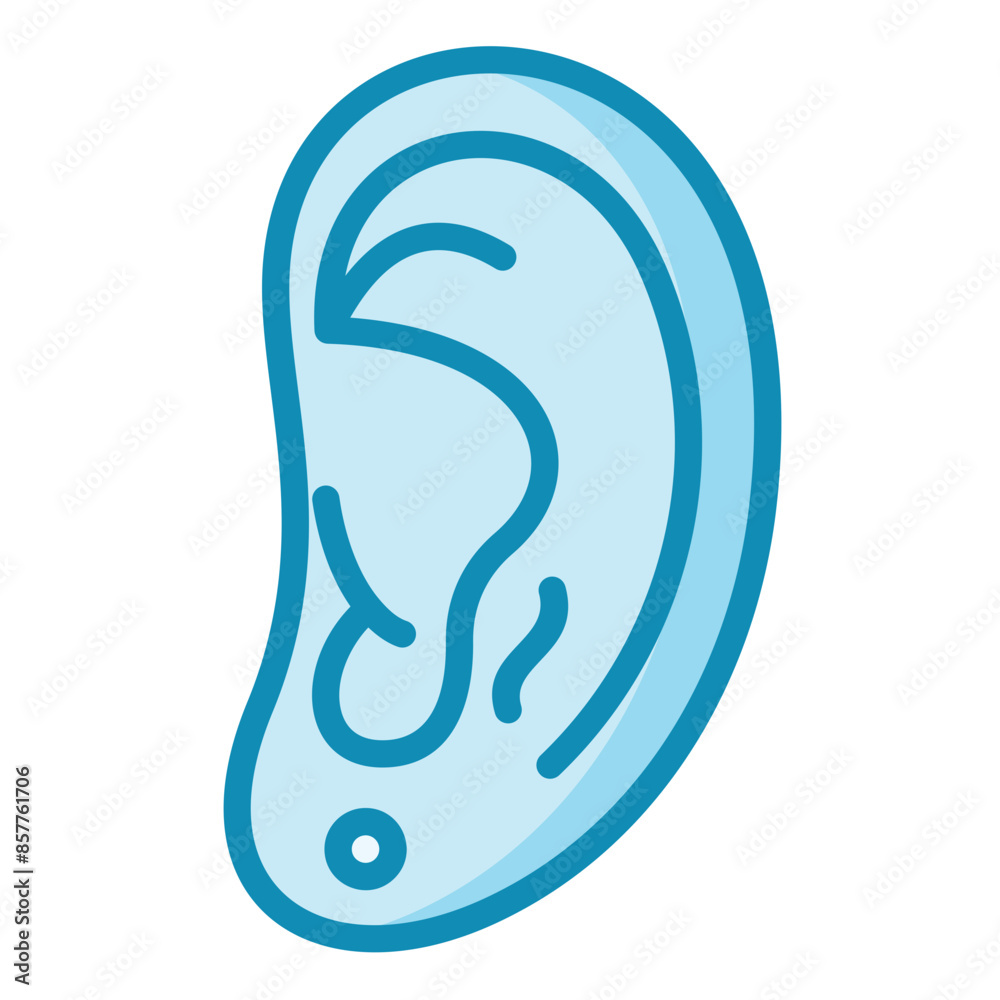 Obraz premium Earlobe Icon
