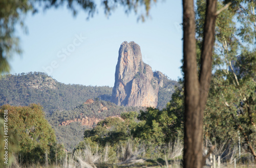 View of the mountains in the Warrumbungles photo