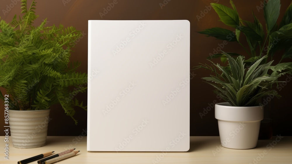Hardcover book template, two blank book stand mockup for design purposes, 3d rendering Hardcover book template, two blank book stand mockup for design purposes, 3d rendering