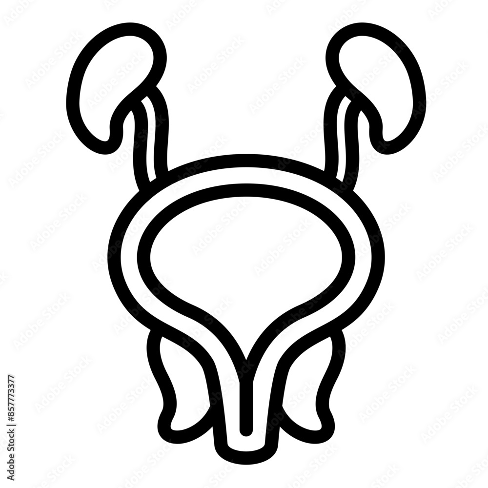 Fototapeta premium Prostate Icon
