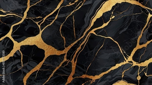 abstract black marble texture background