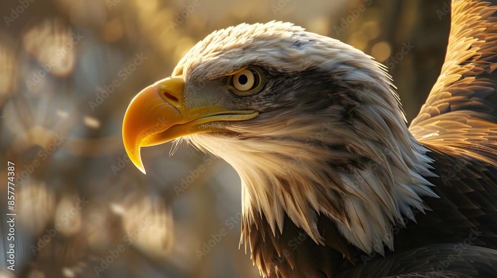 Obraz premium Bald eagle. 