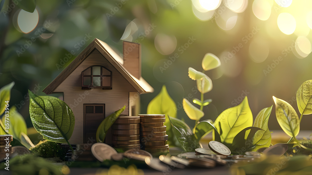 Real estate appreciation concept Real estate appreciation concept