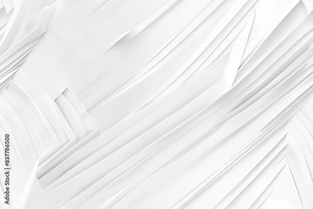Obraz premium White Minimalist Abstract Background created with Generative AI