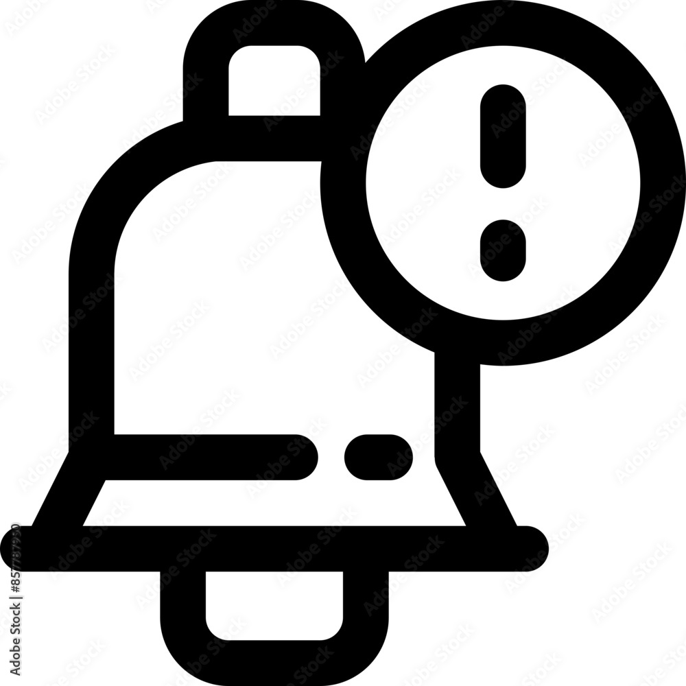 notification icon. vector line icon for your website, mobile, presentation, and logo design. notification icon. vector line icon for your website, mobile, presentation, and logo design.