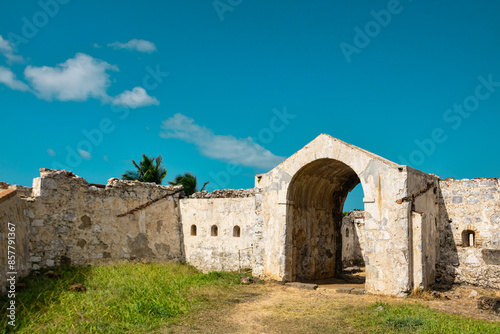 Portobelo, Colón, Panama, fuerte, ruinas, fortificaciones, bateria de santiago, caribe, historia 