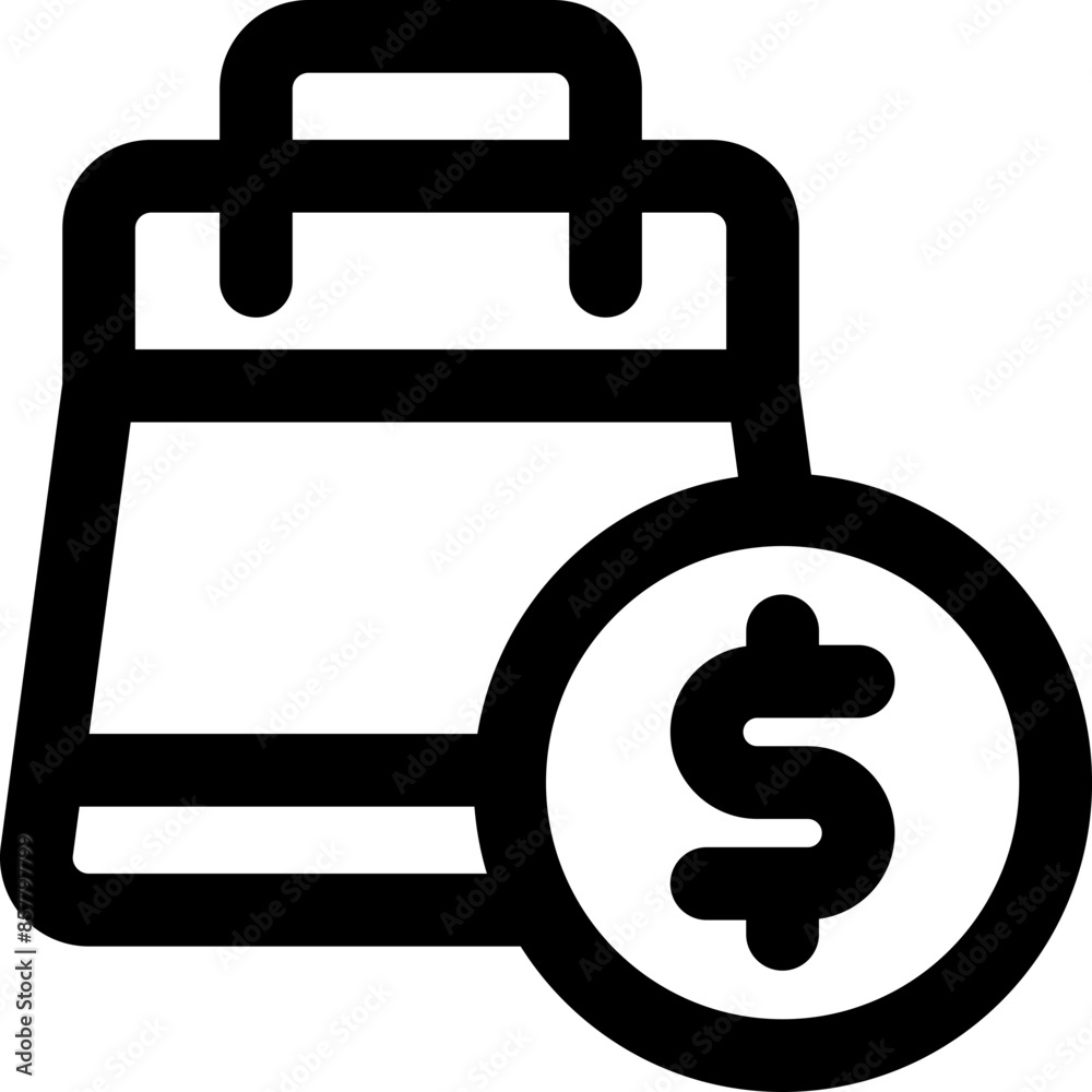shopping icon. vector line icon for your website, mobile, presentation, and logo design. shopping icon. vector line icon for your website, mobile, presentation, and logo design.