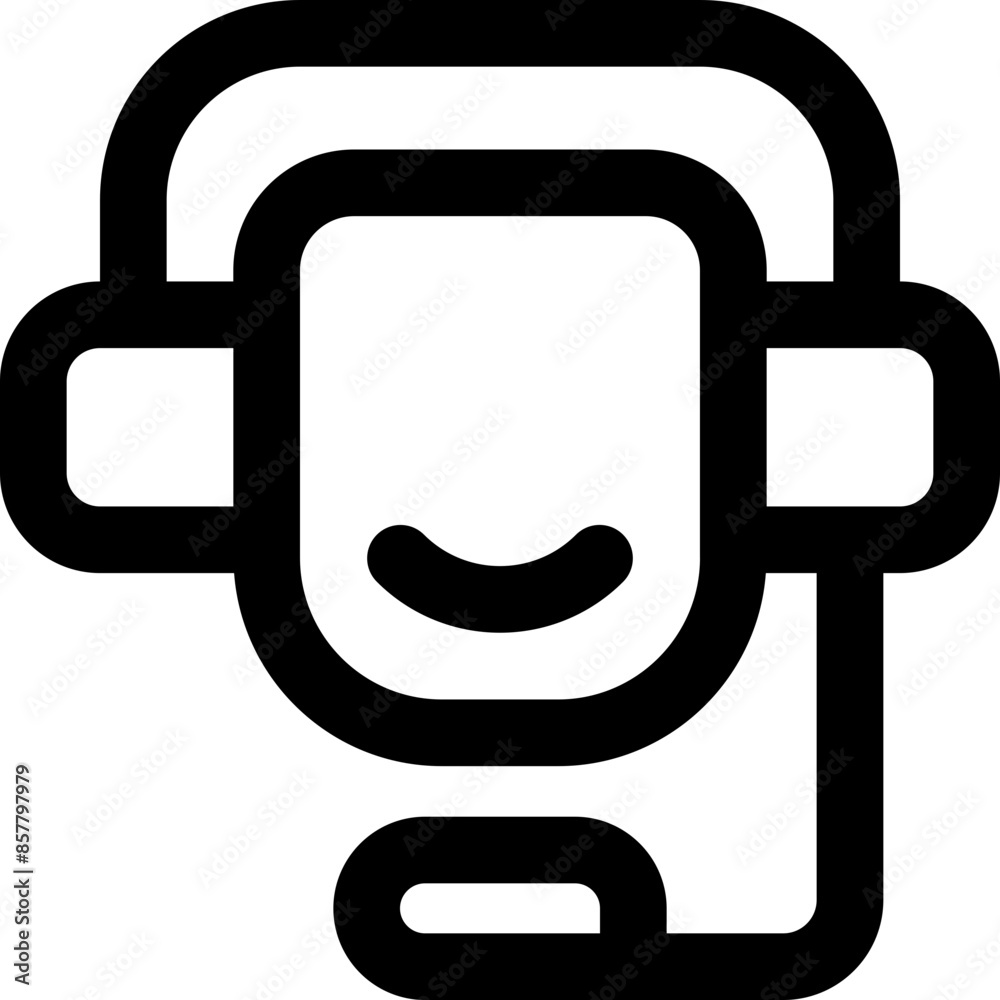 operator icon. vector line icon for your website, mobile, presentation, and logo design. operator icon. vector line icon for your website, mobile, presentation, and logo design.