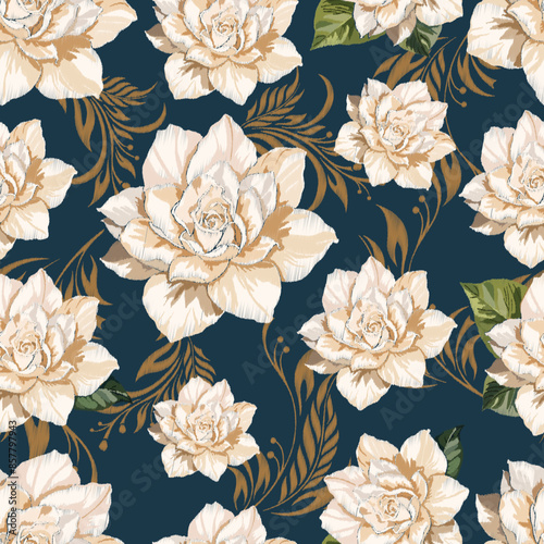 flower seamless patterns