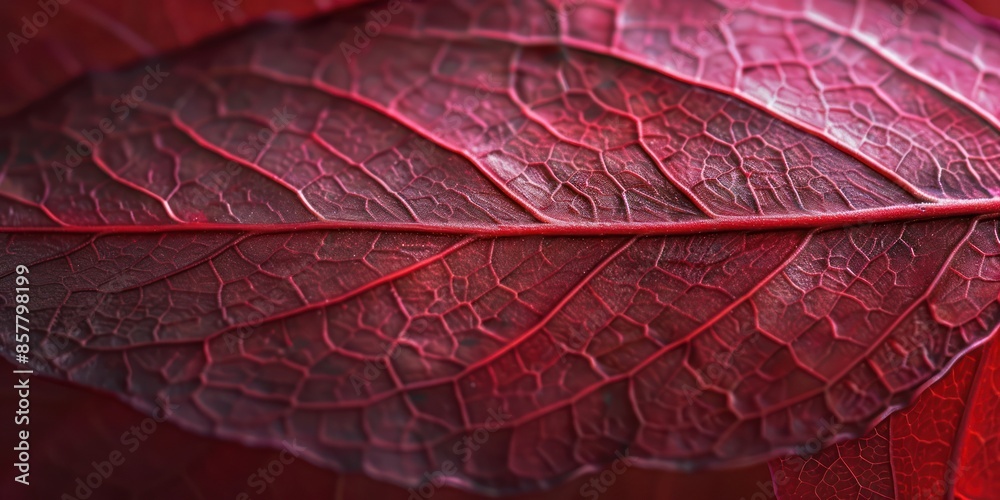 Obraz premium Dry leaf macro brown fall season