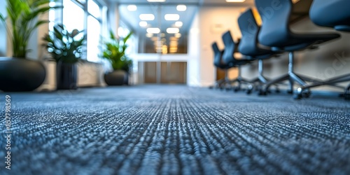 Office carpets professionally dry cleaned using expert methods for thorough cleaning. Concept Carpet Cleaning, Professional Services, Dry Cleaning, Expert Techniques, Thorough Cleaning photo