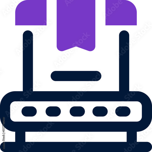 conveyor icon. vector glyphicon for your website, mobile, presentation, and logo design.
