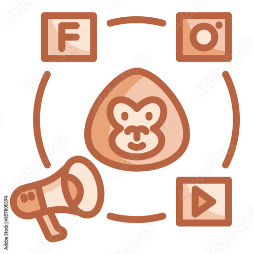Unconventional Advertising Icon