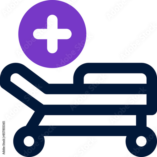 stretcher icon. vectormixed icon for your website, mobile, presentation, and logo design.