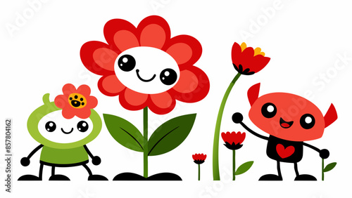 poppy play time vector illustration