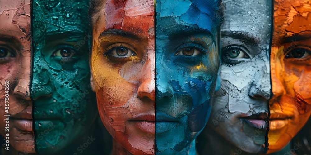 Obraz premium Social justice advocate stresses cognitive equalitys crucial impact on marginalized communities. Concept Social Justice, Cognitive Equality, Marginalized Communities, Advocacy, Impact