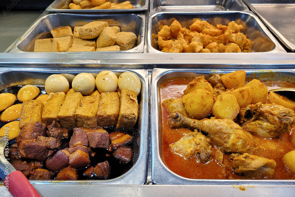 Economy Rice also called cai fan or mixed vegetable rice, it is known as one of the most affordable meals in Malaysian and Singapore. Economy Rice also called cai fan or mixed vegetable rice, it is known as one of the most affordable meals in Malaysian and Singapore.
