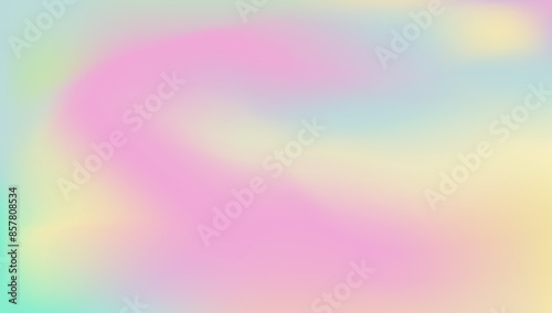Abstract gradiant mesh, multicolor soft gradient background dreamy sky pastel colors pink yellow blue lime green