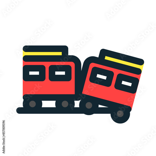 Train Derailed Icon