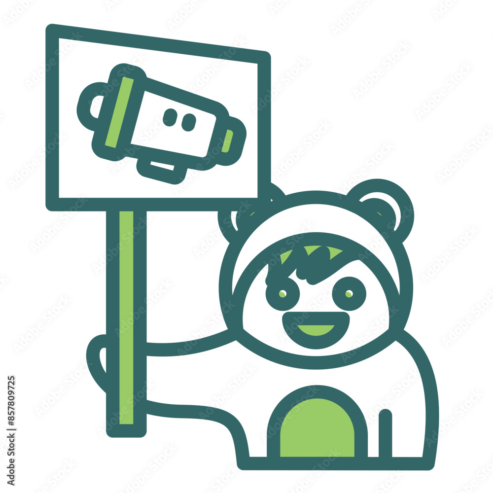 Costume Characters Icon Costume Characters Icon