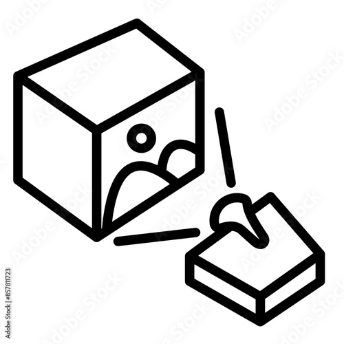 Projection Mapping Icon