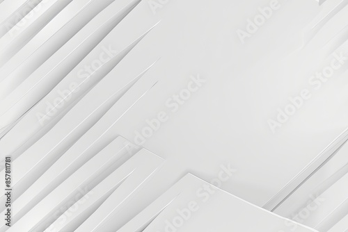 White Minimalist Abstract Background created with Generative AI