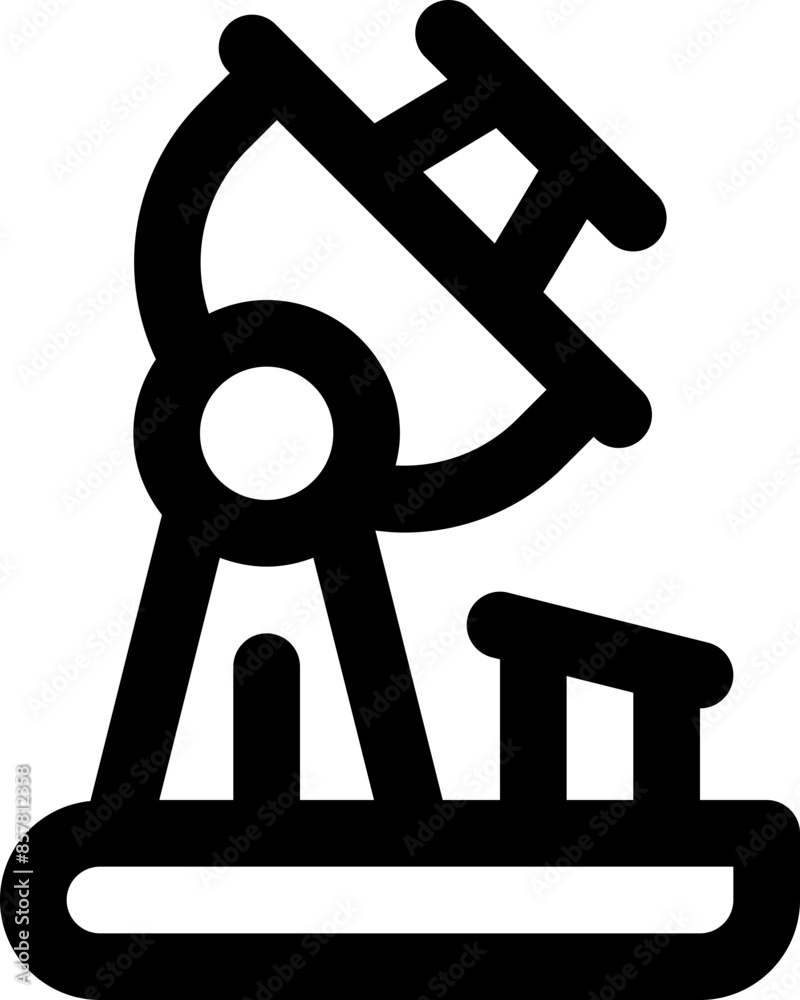 satellite dish icon. vector line icon for your website, mobile, presentation, and logo design. satellite dish icon. vector line icon for your website, mobile, presentation, and logo design.