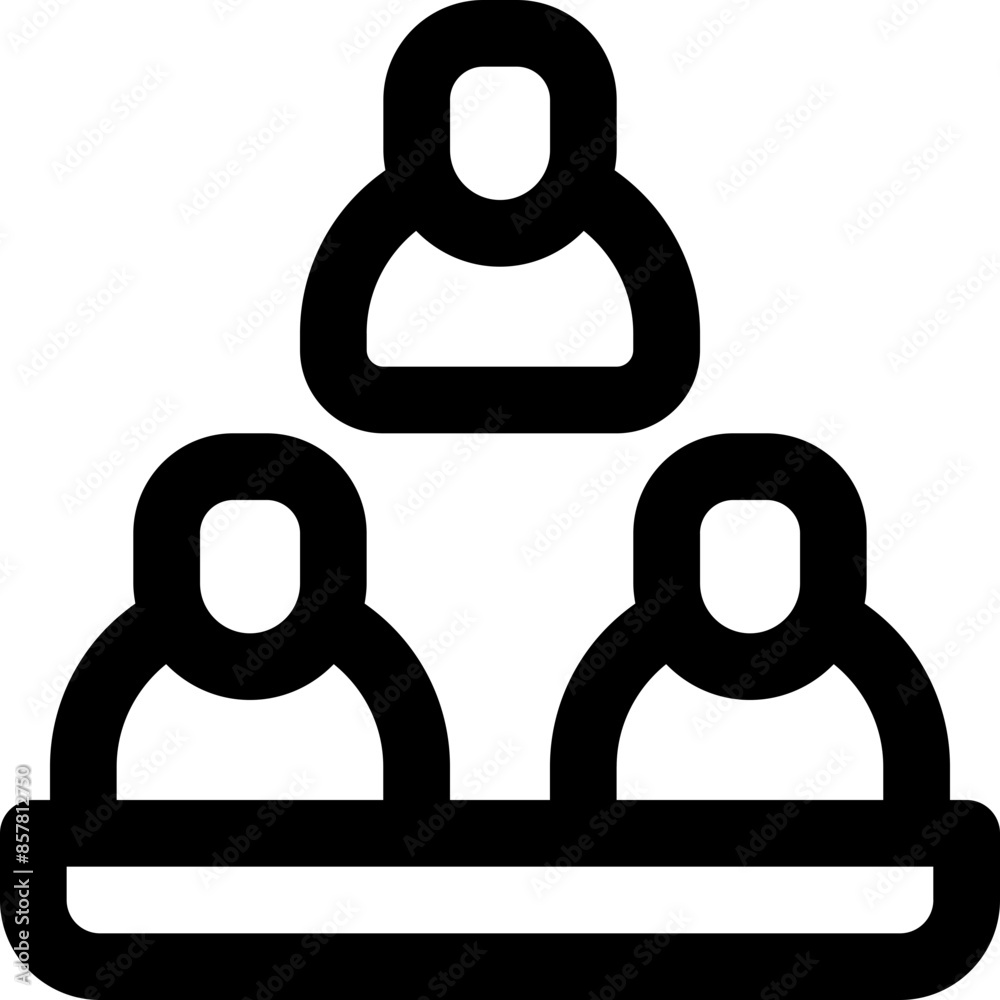group icon. vector line icon for your website, mobile, presentation, and logo design. group icon. vector line icon for your website, mobile, presentation, and logo design.