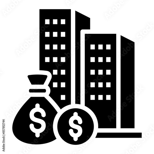 Venture Capital  Icon Element For Design