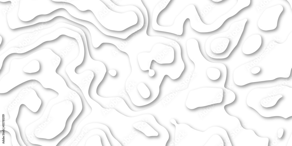 Abstract background with waves. Abstract Papercut and multi layer cutout geometric patten on vector, Abstract soft white background with waves. Abstract background with waves. Abstract Papercut and multi layer cutout geometric patten on vector, Abstract soft white background with waves.