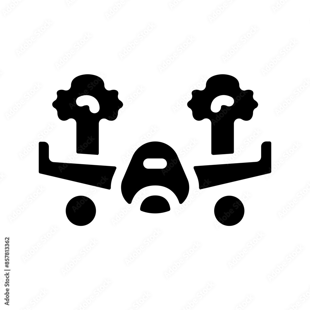 Plane Engine Fail Icon