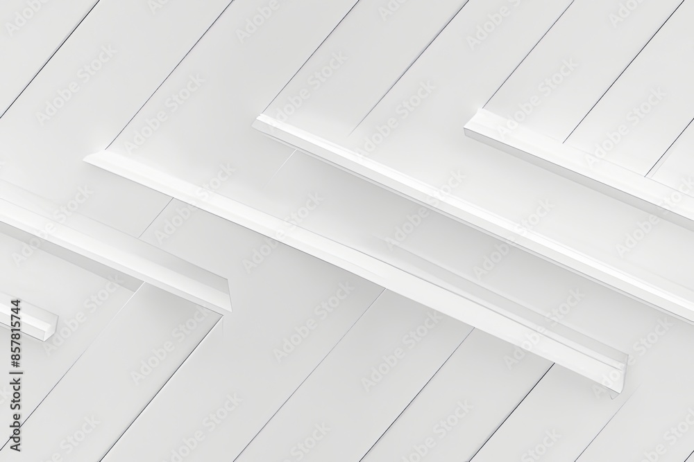 White Minimalist Abstract Background created with Generative AI