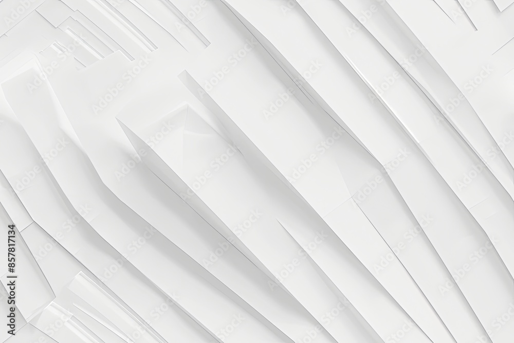 Fototapeta premium White Minimalist Abstract Background created with Generative AI