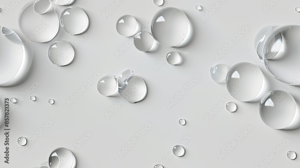Bubbles Background, Generative AI Bubbles Background, Generative AI