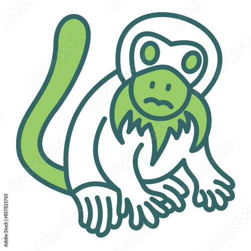 Emperor Tamarin Icon