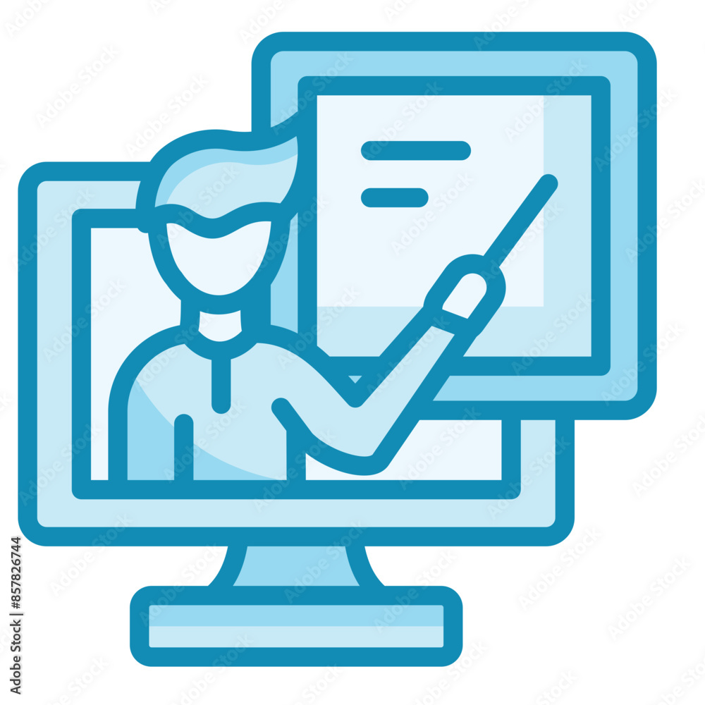 Online Presentations Icon Online Presentations Icon