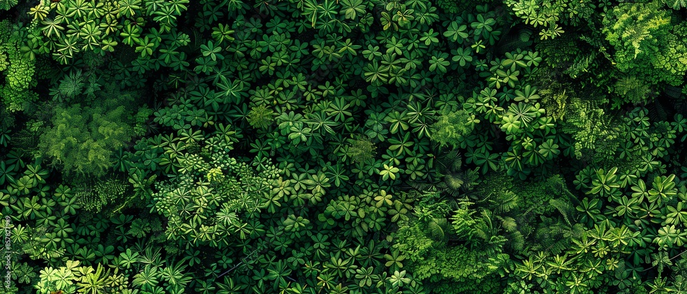 A vibrant background in various shades of green, resembling a lush forest A vibrant background in various shades of green, resembling a lush forest