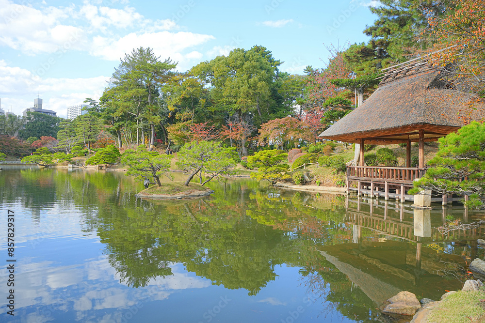 Obraz premium 縮景園