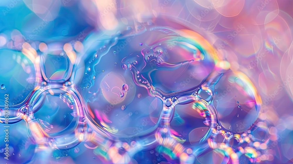 Bubbles Background, Generative AI