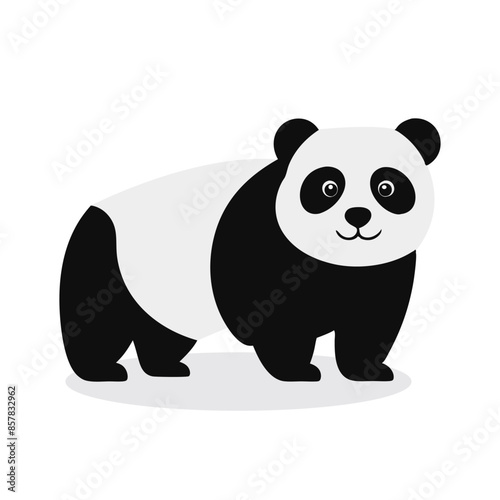 Giant Animal isolated flat vector illustration on white background © Graphic toons