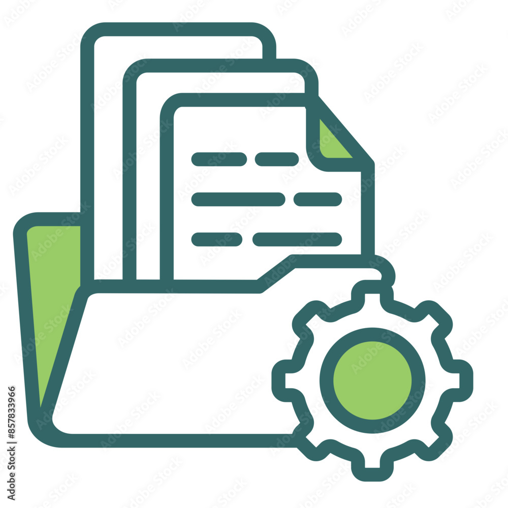 Document Management Icon Document Management Icon