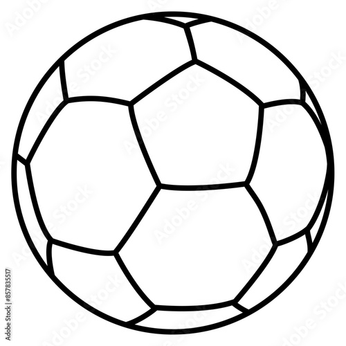 football filled outline icon