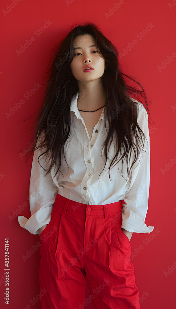 Fototapeta premium woman model